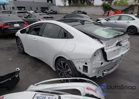 2023 Toyota Prius Prime Xse Premium из США, поврежденный, VIN JTDACACU5P3000181